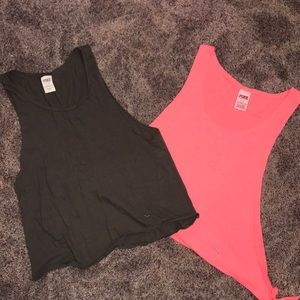 PINK athletic tanks